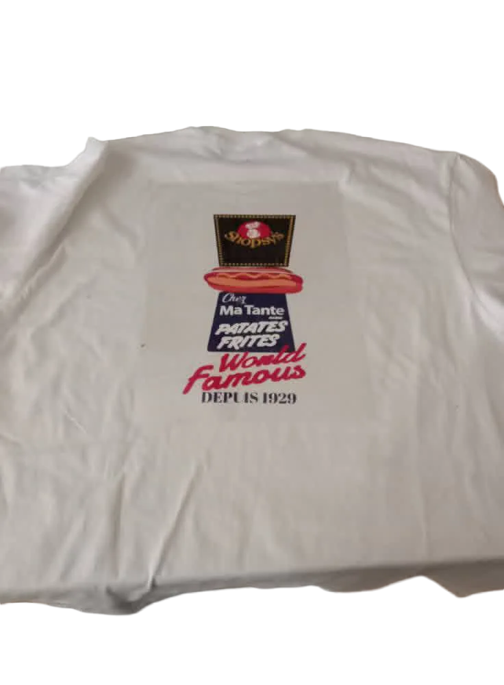 Impression de t-shirts sur mesure en DTF