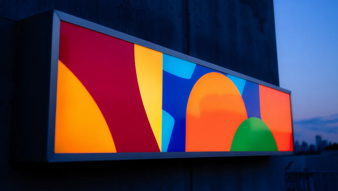 Enseigne lumineuse sur mesure à Montréal