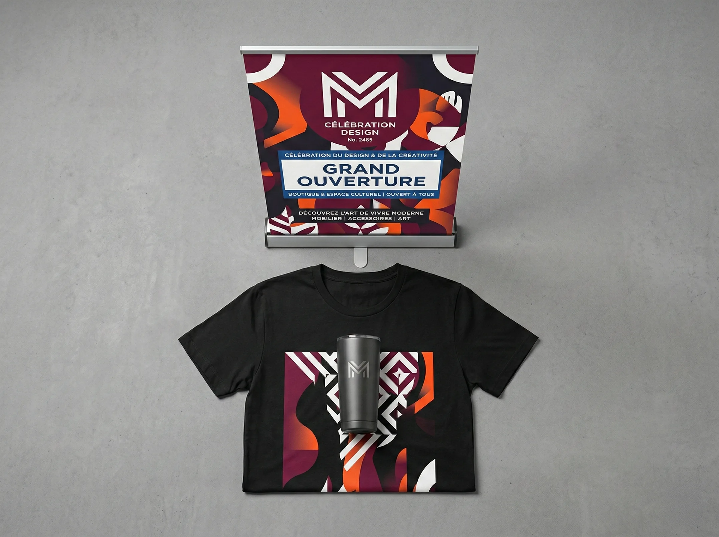 Vêtements DTF sur mesure et bannières à Montréal