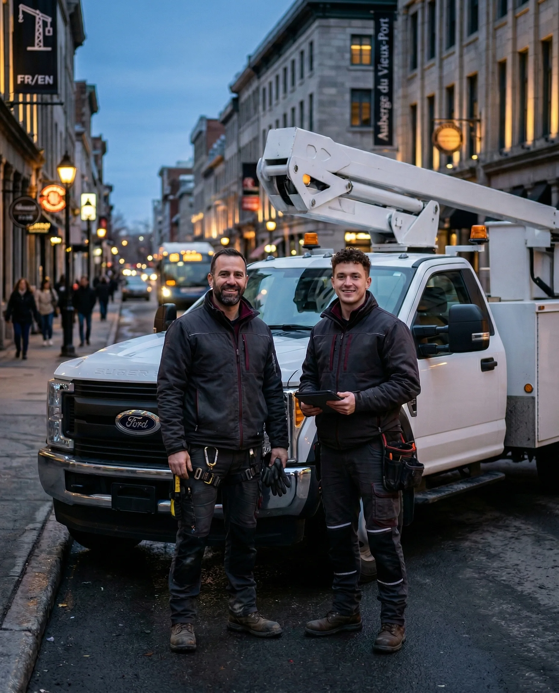 L'équipe de Max Printing à Montréal